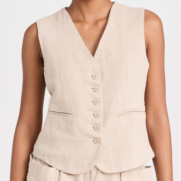 NWT BLANKNYC Ocean Eyes Vest - Picture 2 of 3